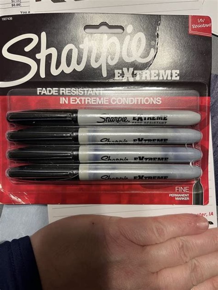 Are Sharpies waterproof on wood