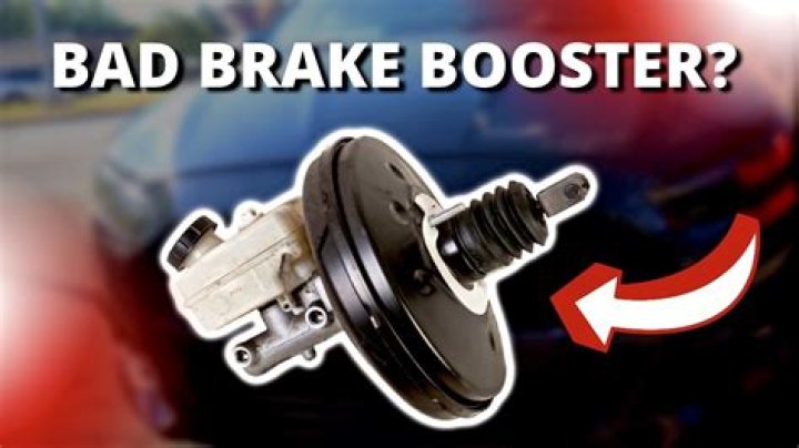 Can a bad brake booster cause stalling