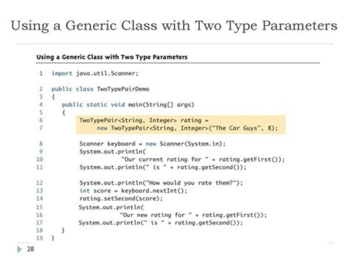 Can a generic class have multiple generic parameters