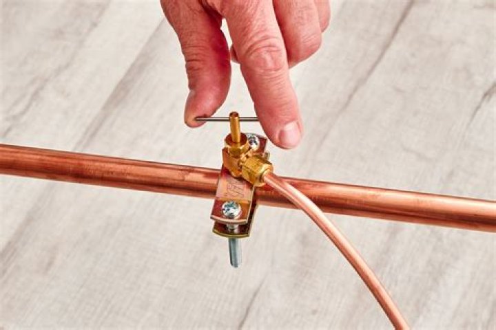 Can a saddle valve be used on PEX