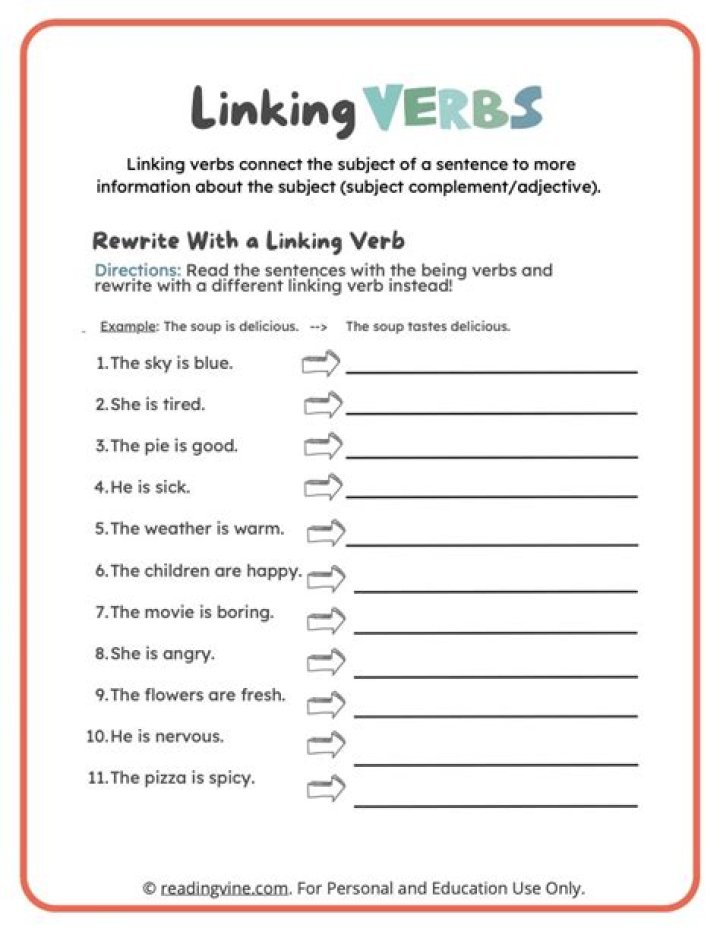 Can adverbs describe linking verbs