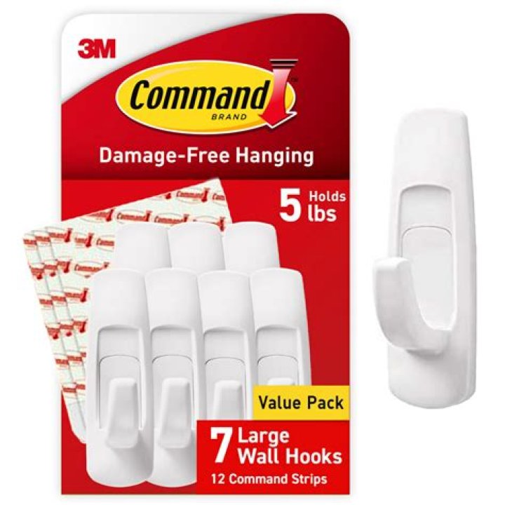 Can Command hooks hold coats