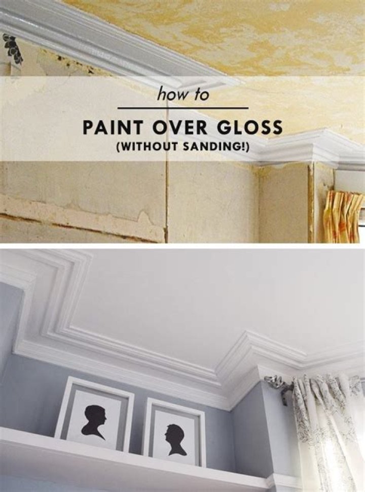 Can I paint gloss over gloss