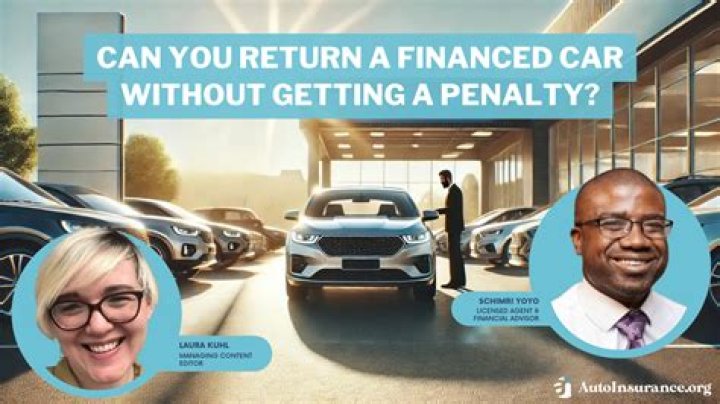 Can I return a financed car
