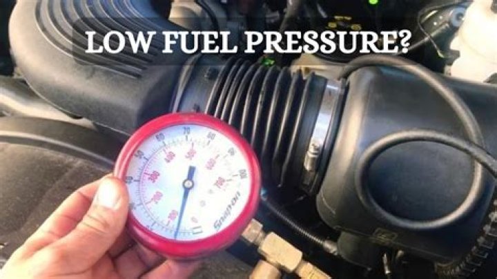 Can low fuel cause low fuel pressure