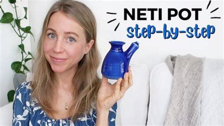Can Neti pot make you sick