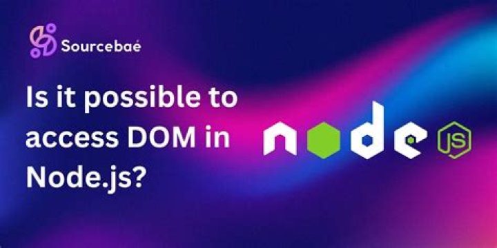 CAN node js access Dom