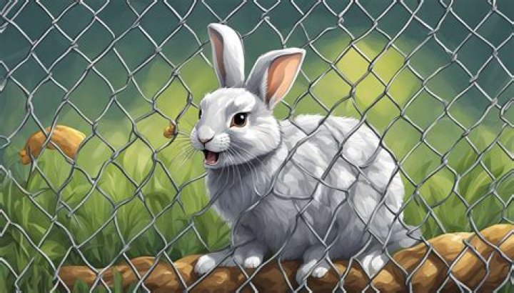 Can rabbits chew through wire mesh