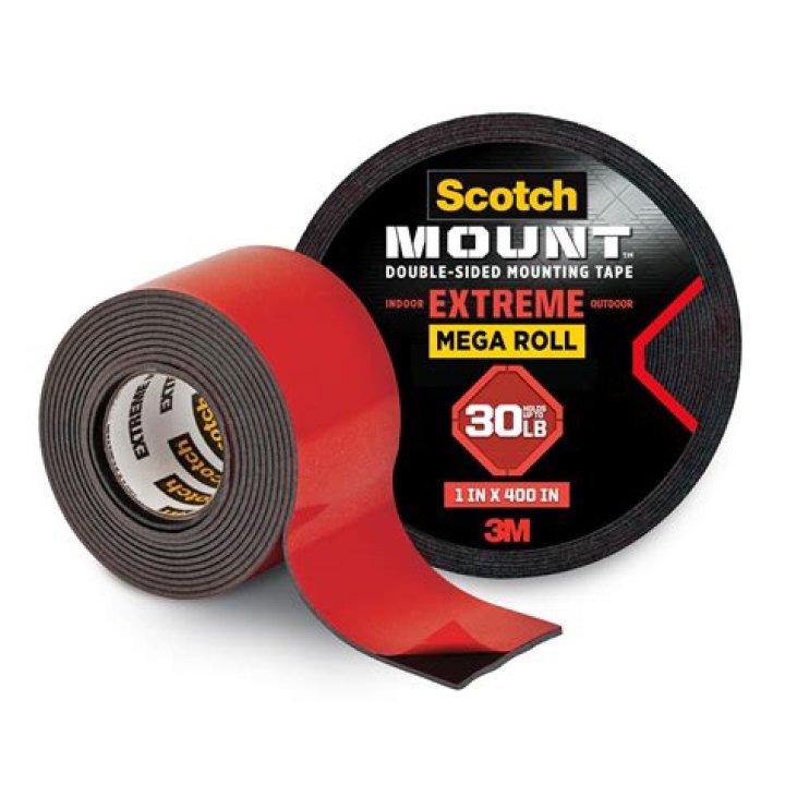 Can Scotch mounting tape be removed