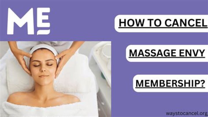 Can you cancel a Massage Envy membership at any time
