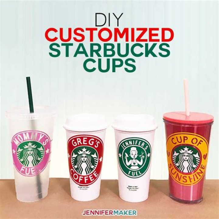 Can you customize Starbucks cups