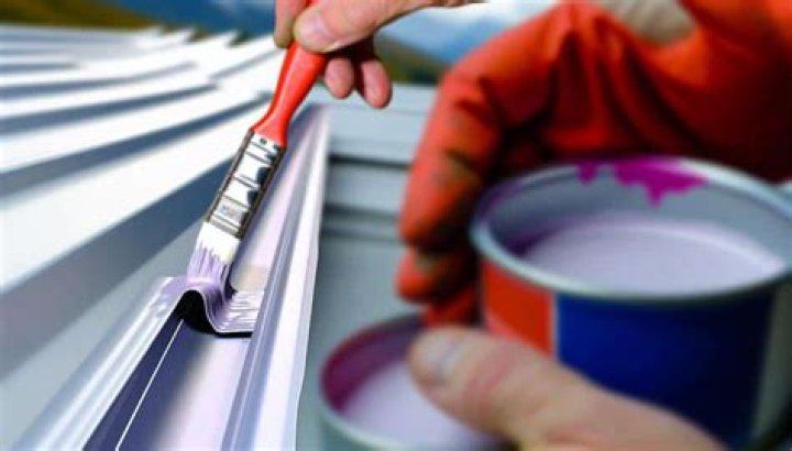 Can you paint aluminum rain gutters