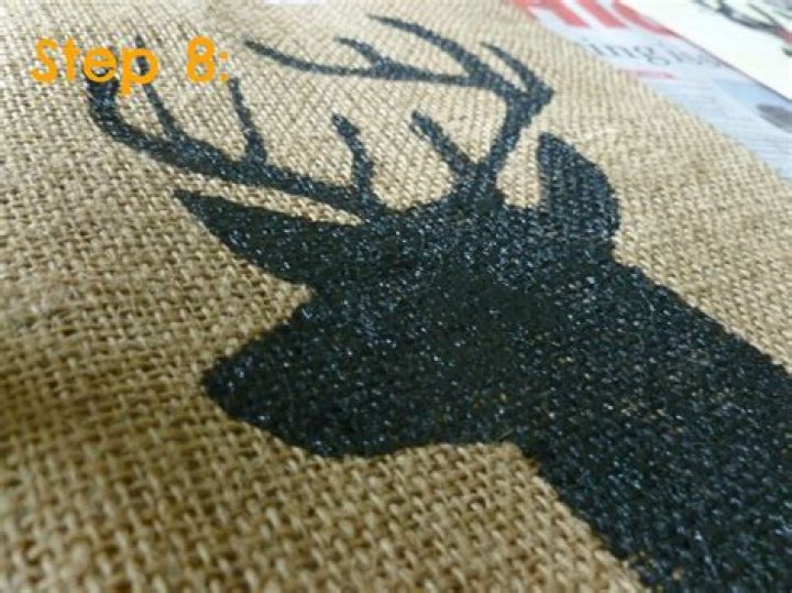 Can you paint burlap