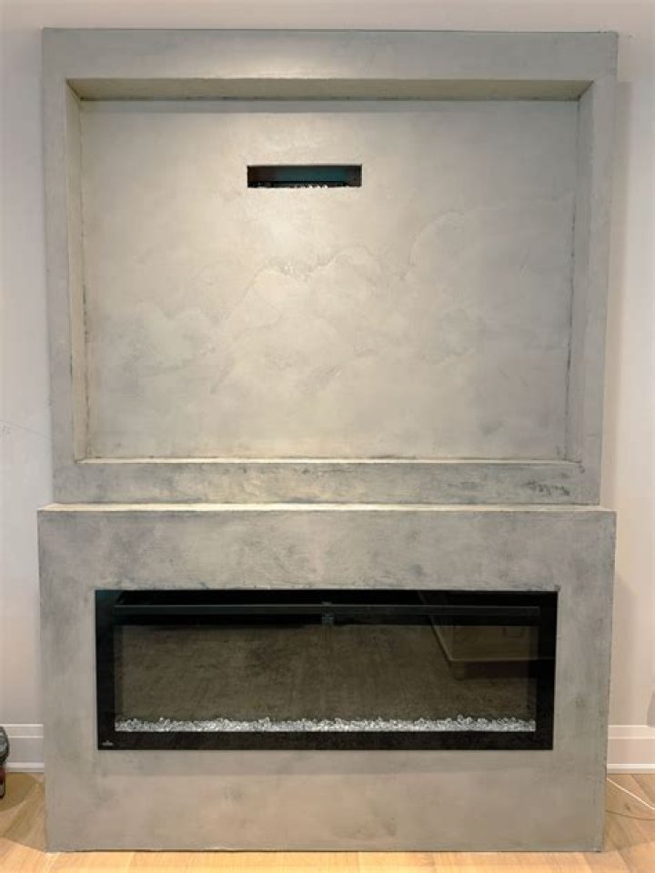 Can you paint cement fireplace
