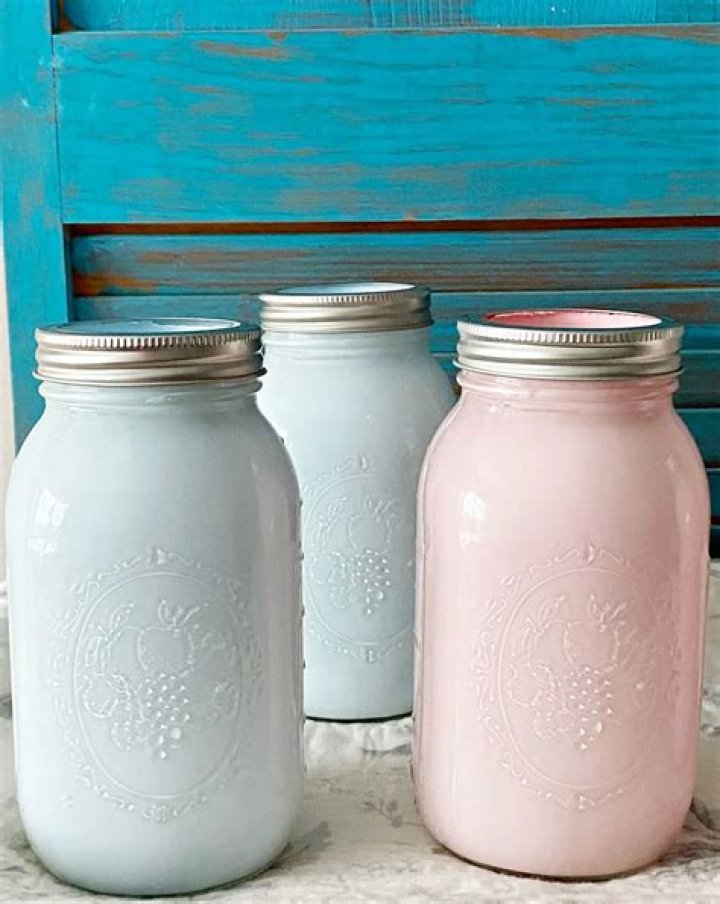 Can you paint mason jars with latex paint