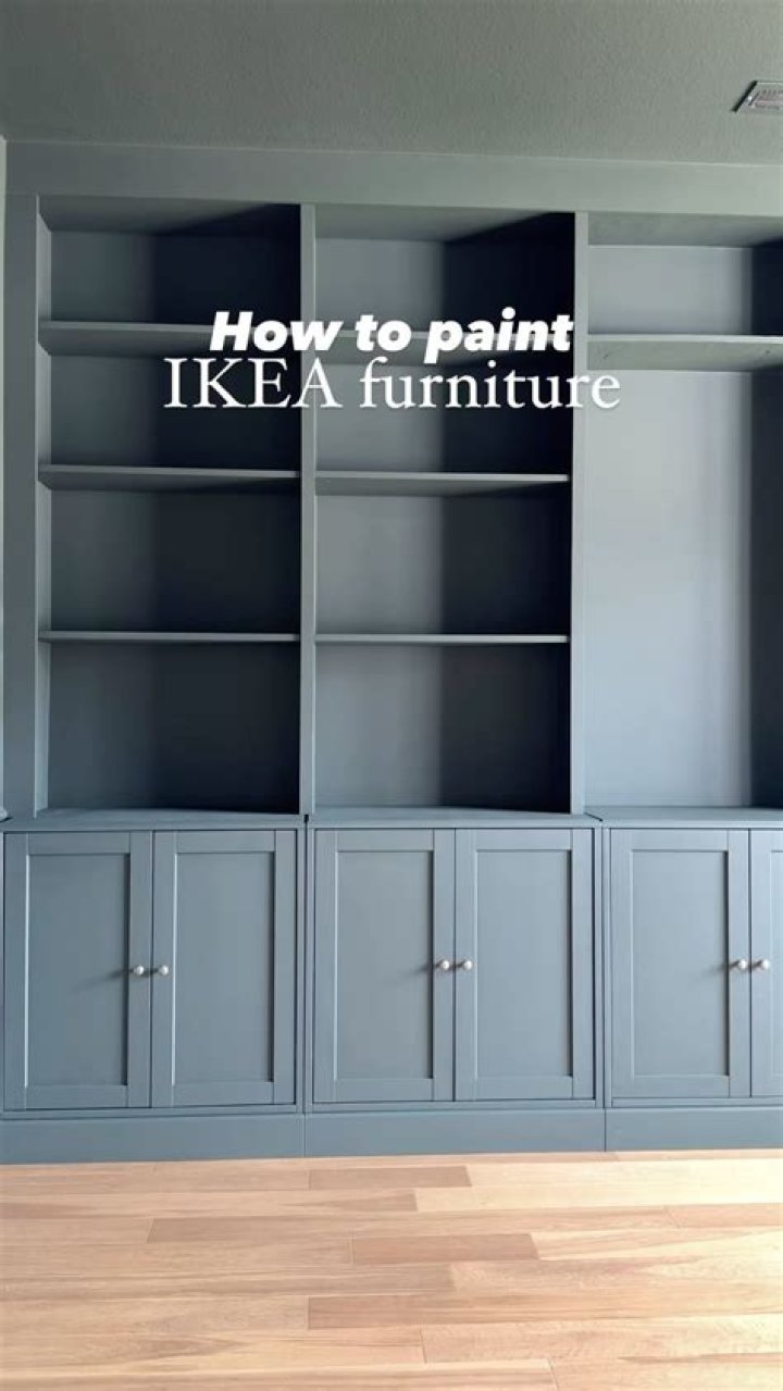 Can you paint over laminate bookcase