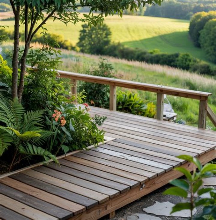 Can you put decking on a slope