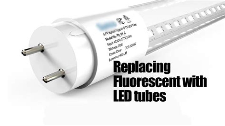 Can you replace fluorescent bulbs with LED bulbs