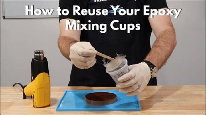 Can you reuse epoxy mixing cups