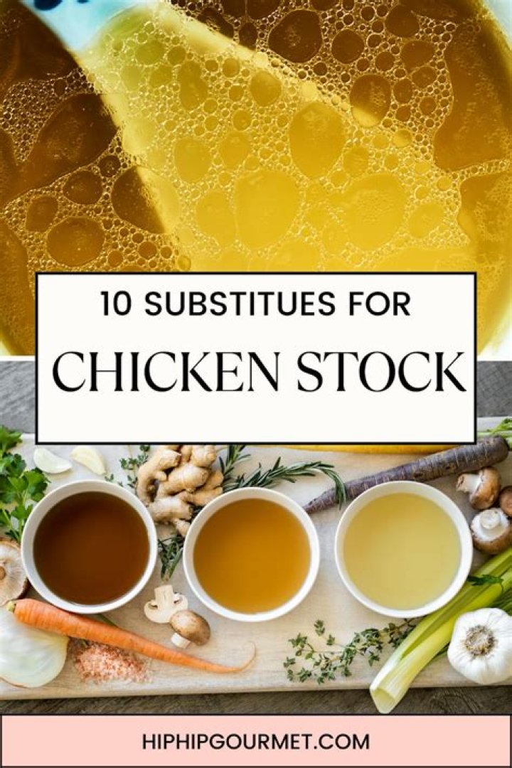 Can you use chicken stock instead of broth