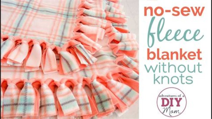 Can you use flannel to make a no sew blanket