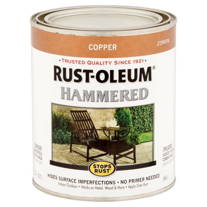 Can you use Rustoleum paint on metal