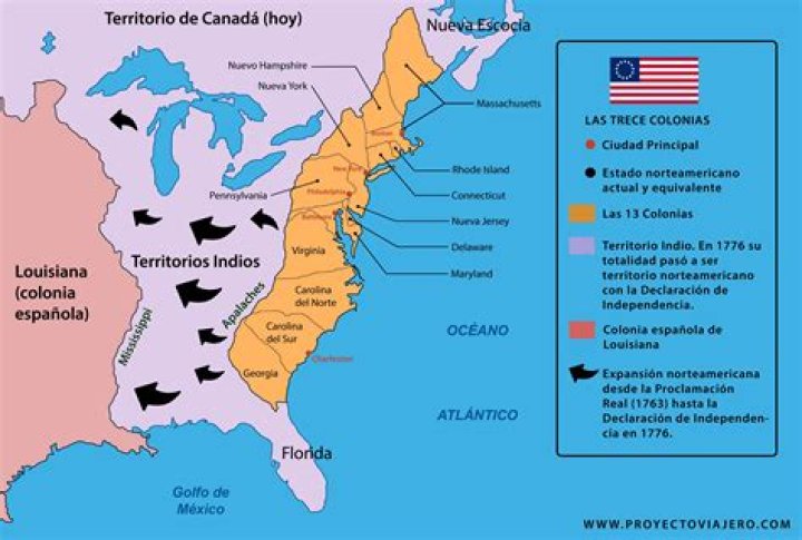 ¿Cómo surgieron las Trece Colonias de norteamerica