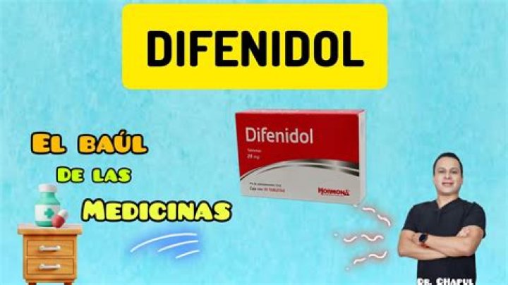 ¿Cuánto tiempo tarda en hacer efecto el Difenidol