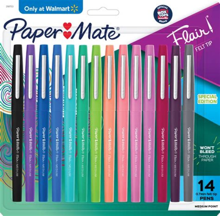 Do felt tip pens smear