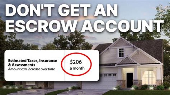 Do I need an escrow account for my mortgage