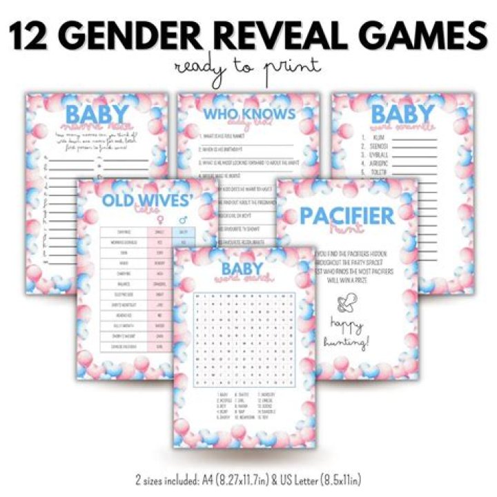 Do people play games at gender reveal