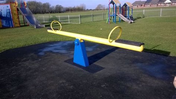 Do playgrounds still have seesaws