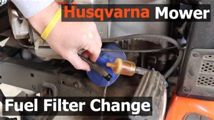 Do push mowers have a fuel filter