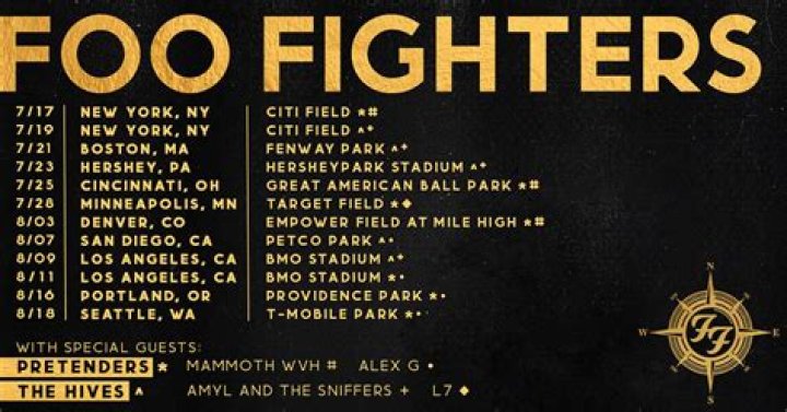 Do the Foo Fighters still tour