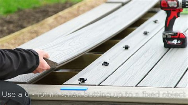 Do you gap Trex decking
