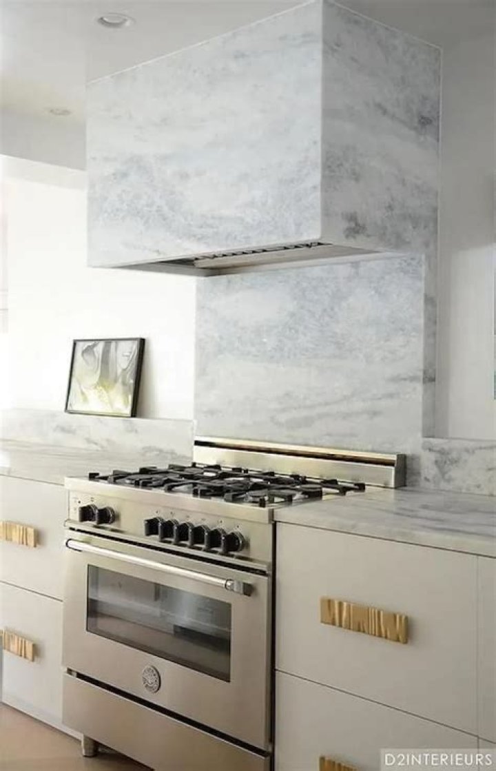 Do you install backsplash behind stove