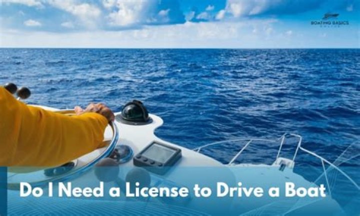 Do you need a license to drive a boat in Wisconsin