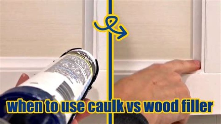 Does caulk stick to wood