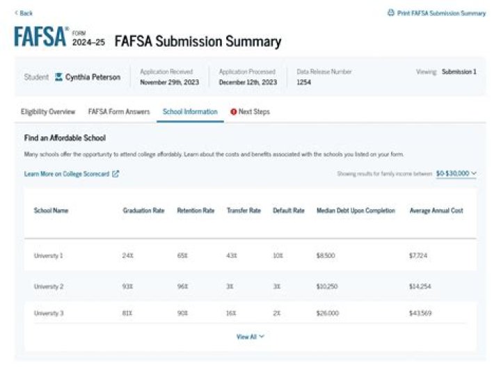 Does fafsa check credit card debt