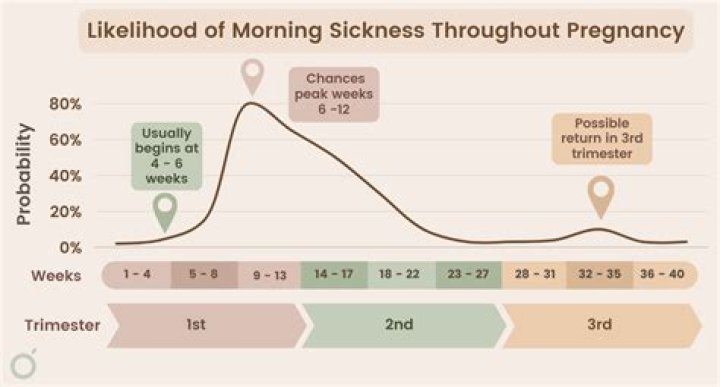 Does morning sickness peak at 11 weeks