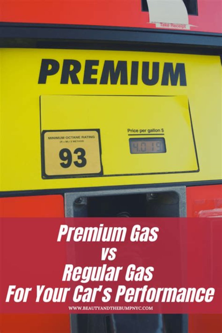 Does my car really need premium gas