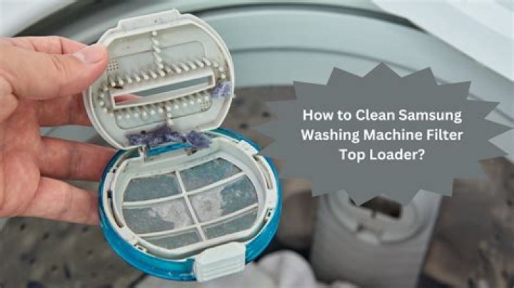 Does Samsung top load washer have a filter