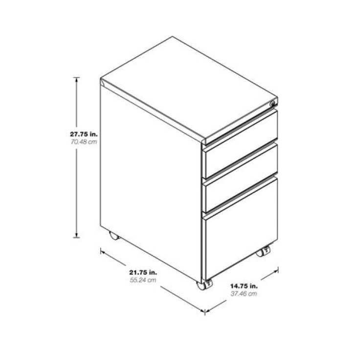 How big is a standard file box