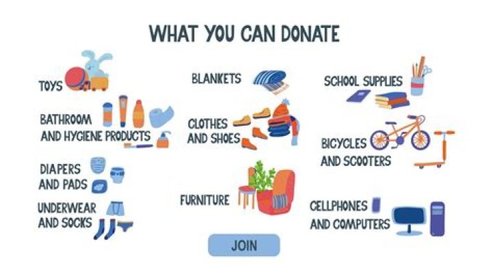 How can I donate household items