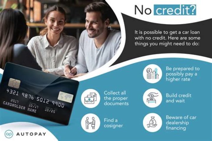 How can I get a car loan with no credit and no cosigner