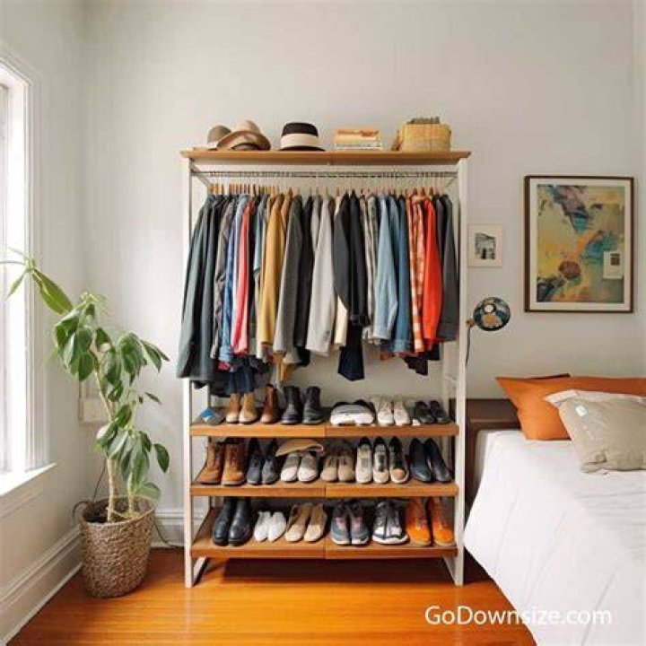 How can I get storage in my house without a closet