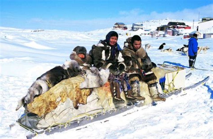 How cold do Eskimos live