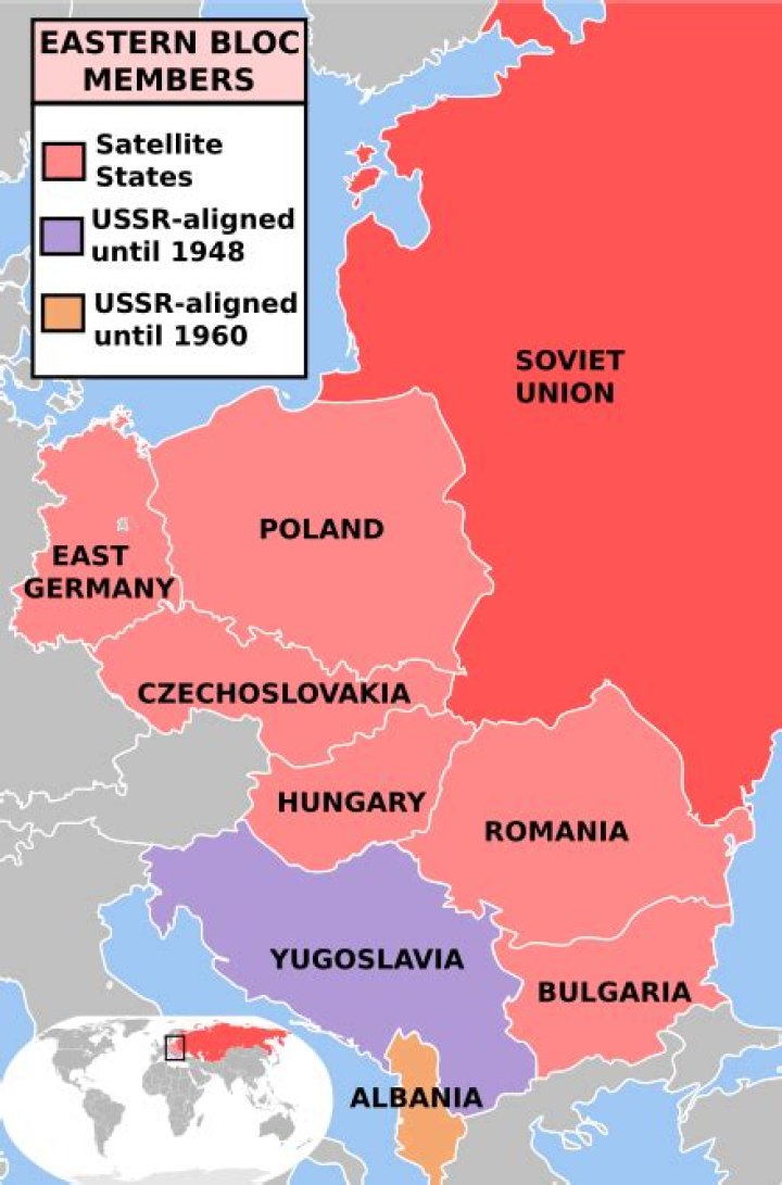 How did Eastern Europe become a communist area