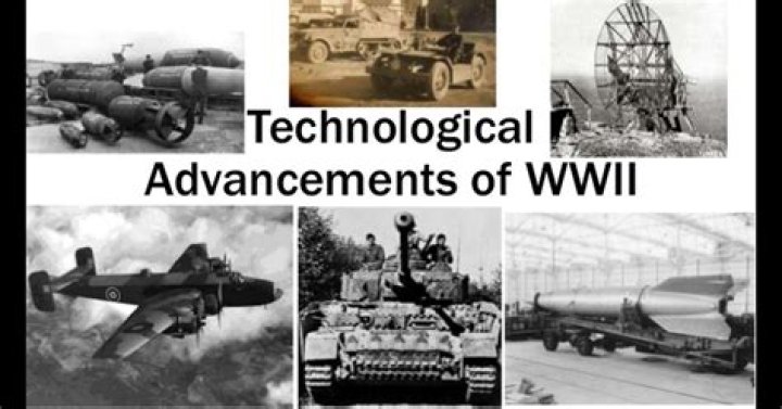 How did technological advances impact ww2