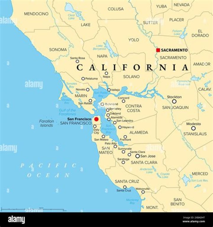 How did the Bay Area form